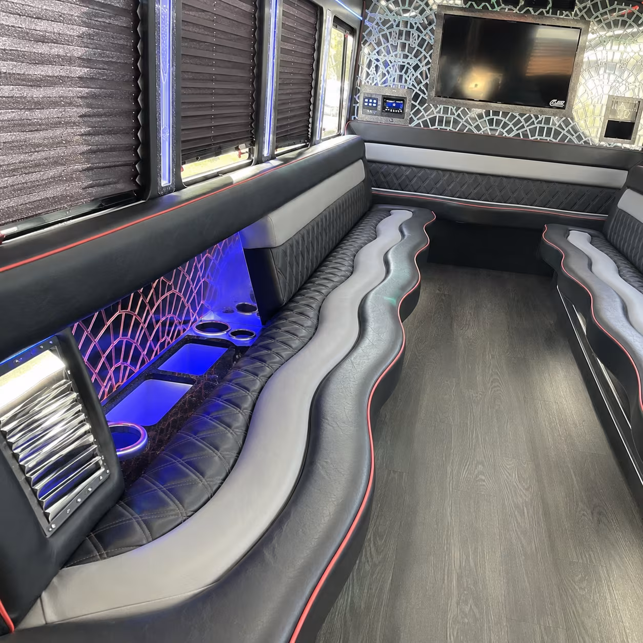 hanford new years eve party bus rental