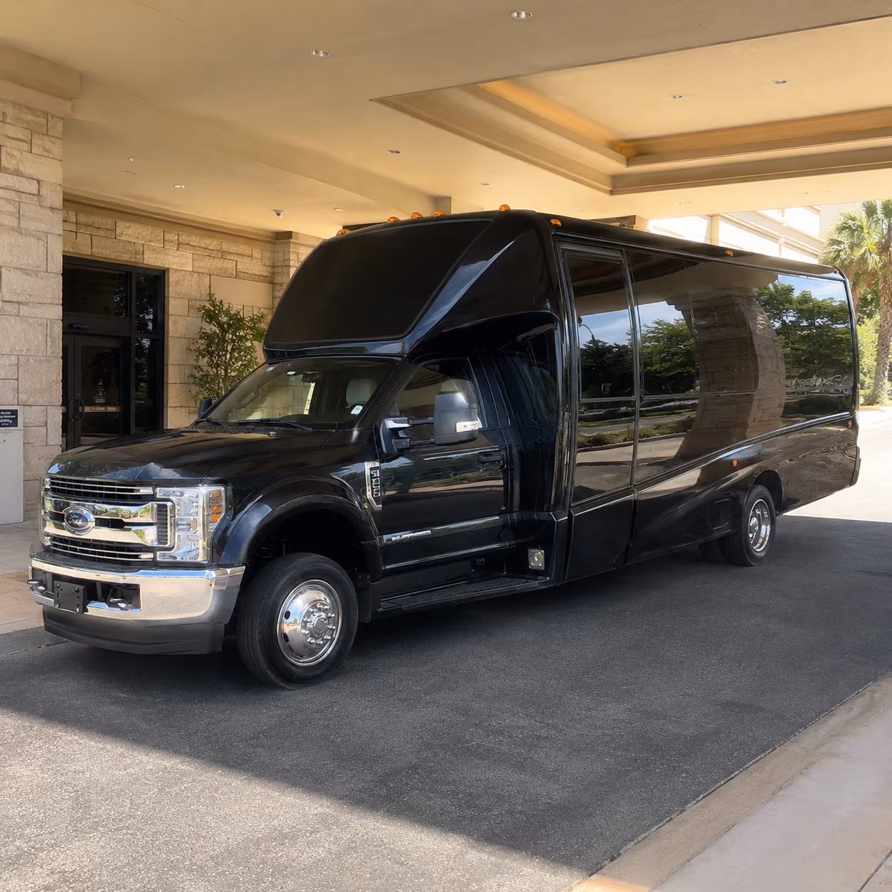 hanford night out party bus rental