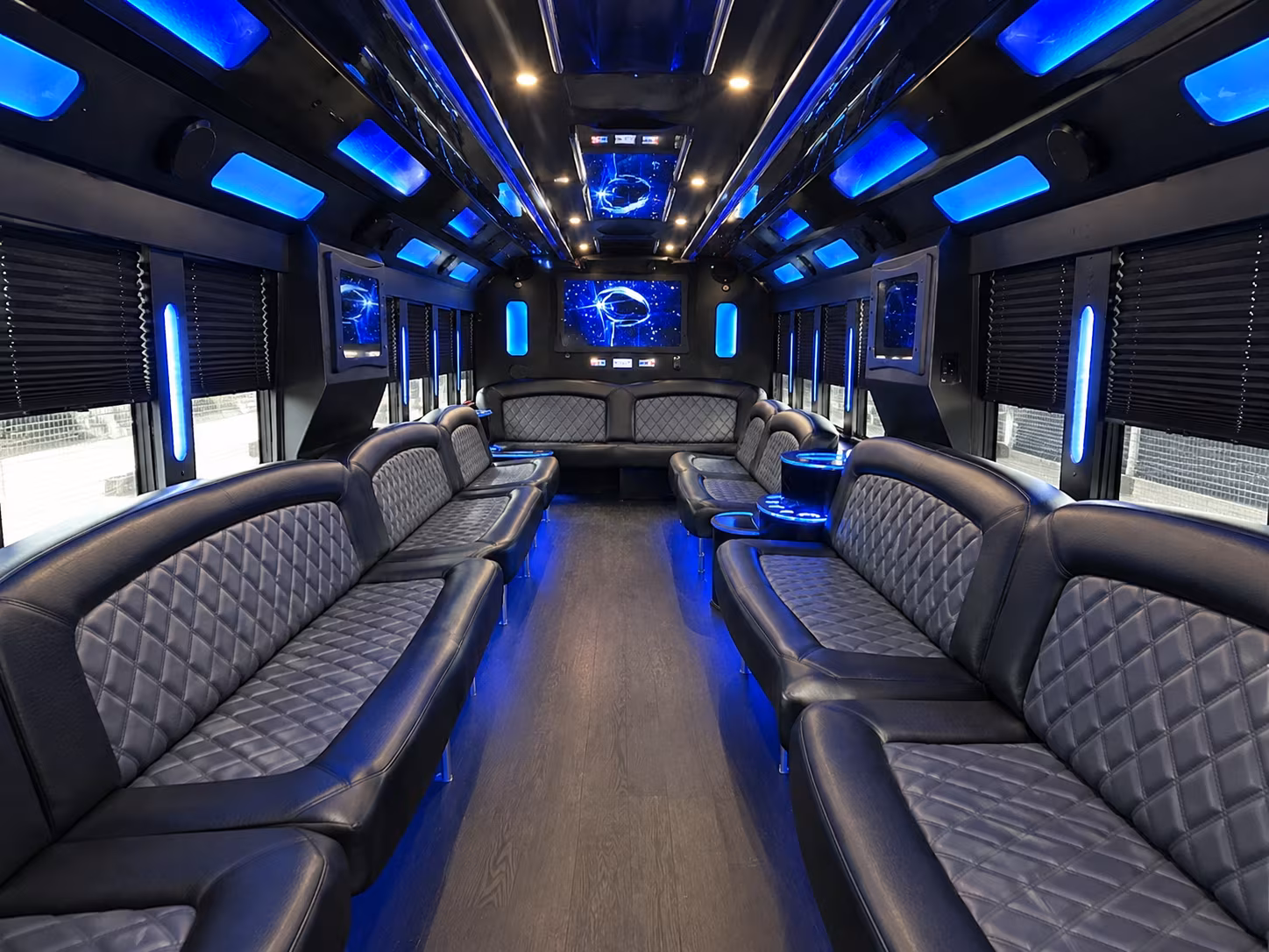 hanford sporting event party bus rental