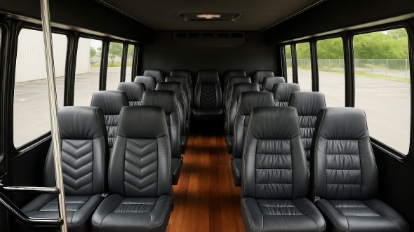 hanford 20 passenger minibus inside
